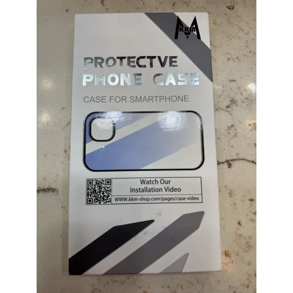 KKM iPhone 11 Pro Max Protective Phone Case Black New